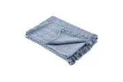 Deborah Hutton Seaford Throw - Blue Fin