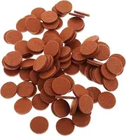 FOMIYES 100pcs Essential Oil Diffuser Pads Round Fragrance Pads Necklace Diffuser Versatile Aromatherapy Supply