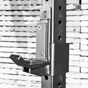 Rugged Strength & Fitness Power Rack J-Cups, Black
