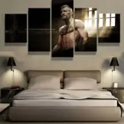 Conor McGregor Boxer MMA Boxing Sports 5 Piece Panel Canvas Wall Art Photo Decor