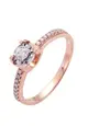 LITZ 18K Rose Gold Diamond Ring C-CS1424H-Q583