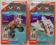 HEX BUG VEX ROBOTICS ORBITAL SHUTTLE AND MECH LOADER EXPLORER LOT OF 2