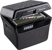 SentrySafe Charcoal Gray Waterproof and Fireproof Safe, Lock Box with Keypad for Documents and Hanging File Folders, Exterior: 14.1 x 16.6 x 13.8 Inches, ‎FHW40300