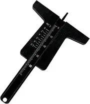 Wimnqie Tire Depth Gauge Tool - Auto Wheel Tire Tread Depth Indicator,Measure Tool Depthometer Thread Wear for Car Van Trailer Wheel Maintenance Safety Inspection