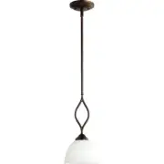 Quorum International 3050-86 Brooks Mini Pendant Oiled Bronze