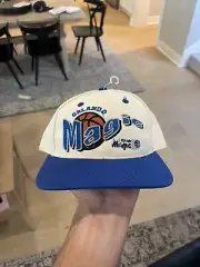 Vintage Orlando Magic Snapback Hat Cap Drew Pearson NBA Two-Tone Rare Deadstock
