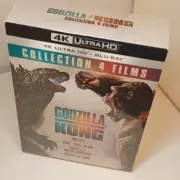 Monsterverse 4 Film Collection (4K-Euro Import) NEW (Sealed)-Box Shipping
