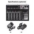Audio Mixer 6-Channel Mixing Console 48V Phantom Power For Home Studio Recor NOW