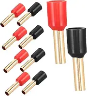 OSOLADY 10pcs Car Audio Terminal Speaker Car Accessory Electronics Cable Connectors Audio Plug Adapter Audio Wire Connectors Wire Terminals Audio Cable Plugs Amp Connectors Copper Red