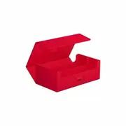 Arkhive Flip Case 800+ XenoSkin Monocolour Deck Box (Red) - Standard Size