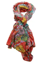 Colorful Mandalas Scarf--FRO-S14S046