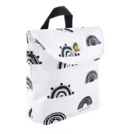 Baby Nappy Bag Organizer Reusable Waterproof Wet/dry Cloth Bag Travl Storage Bag