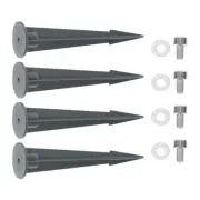 4 Pcs Spike Ground Stake Stake Ground Spikes Stakes