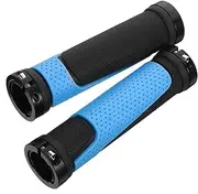 Milisten 1 Pair Anti-Slip Handle Cover Mount Key Bicycle High Grips Handlebar Handle Mountain Grip Bike Accessories Bike Supplies Bicycle Handlebars Blue Rubber