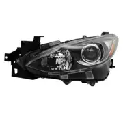 NEW DRIVER SIDE HALOGEN HEADLIGHT FITS MAZDA 3 SEDAN 2014-16 MA2502144 BPW1510L0 (for: Mazda)