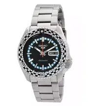 Seiko 5 Sports SKX Series Checker Flag Special Edition SRPK67K1 100M Mens Watch