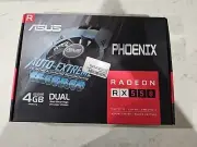 ASUS Phoenix AMD Radeon RX 550 Graphics Card (PCIe 3.0, 4GB GDDR5 Memory, HDMI