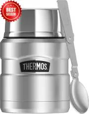 Thermos Stainless King Food Jar 470ml Vacuum Insulated SK3000ST4AUS