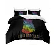 Pride Unicorn Quilt Cover