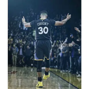 全新 Adidas NBA 金州勇士隊 第二客場 Curry 黑灰配色 短袖球衣  S號