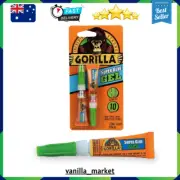 Gorilla Super Glue Gel 2 Pack X 3g | NEW AU FAST SHIPPING