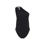 [Rick Owens] Rick Owens-Black Hydra Bather Swimwear-Donna 42 IT