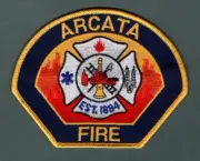 Arcata California Fire Patch