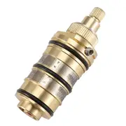 Brass Replacement Thermostatic , Shower Mixer Valve Bar Repair Kit Bathroom Water Temperature Control Faucet Brass Color