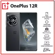 (New) OnePlus 12R 5G 16GB+256GB BLACK Dual SIM Global Ver. Android Cell Phone