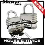 Master Lock Padlock Combination 58mm Wide Stainless Steel Resettable 1174D