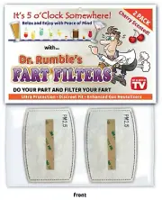 5 o'clock Somewhere - FART FILTER Joke Gag - Bar Mancave Gift CHERRY AIR PM2.5