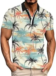 [Generic] Long Men T Shirt 3D Digital Printed Casual Holiday Short Sleeve Shirt Shirts for Men Big and Tall