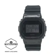 Casio G-Shock GM-5600 Lineup Black Resin Band Watch GM5600UB-1D GM-5600UB-1
