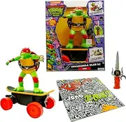 Teenage Mutant Ninja Turtles Cowabunga Skate RC - Imitates Real Skate Tricks - 2.4 GHz Remote Control - Ages 5+
