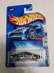 Hot Wheels 2004 #204 Roll Patrol Lamborghini Murcielago Grey Police