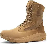 [NORTIV 8] NORTIV8 Men's Military Tactical Work Boots Leather Motorcycle Combat Boots