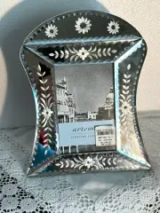 Artemis Venetian Beveled Scalloped Rectangle Arch Mirror Picture Frame BNIB