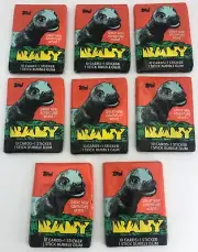 (8)x Baby 1985 Topps Movie Vintage Trading Card Non-Sport Unopened Packs Lot