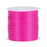 Elastic Cord DIY Making Stretchy String Thread Rope Craft Wire, Rose Red