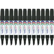 Artline 30 Box 12 Mini Permanent Marker Chisel 5mm (Black)