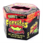 Zumba Pica Forritos De Manzana (Caramel Coating for apples Chamoy Flavor) Dulce