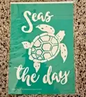 Chalk Couture Transfer Size A | SEAS THE DAY | turtle summer 5x7 NEW stencil
