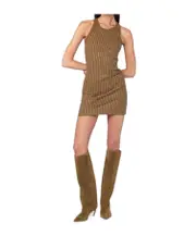 mini dress with rhinestones IT40,IT42,IT38 green
