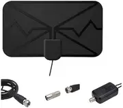4K Digital Antenna TV Indoor with Amplifier Signal Booster 3600 Miles HDTV Antenna HD Digital Antenna, Long Distance TV Antenna with Signal Booster and Coaxial Cable,Free-View HD TV Channel/1010