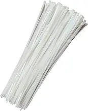 Cable Ties, 100pcs Extra Long 400mm x 4.8mm Self Locking Nylon Zip Cable Ties - White