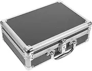 Alipis Multifunctional Aluminum Suitcase Storage Box Foam Padded Hard Case Safe for Tools and Medications