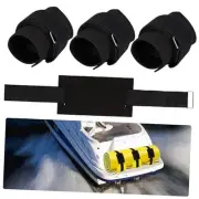 3 Set Floating Water Mat Straps with Pad Protectors, Floating Water Pad Straps