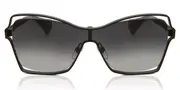 Alyson Magee AM7009 007 Women’s Sunglasses Black Size 130