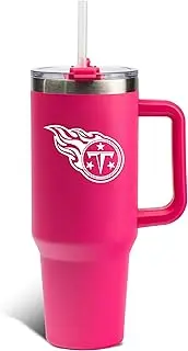 The Memory Company 40oz Pink Game Day Tumbler with Team Logo