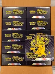 Pokemon Surging Sparks Elite Trainer CASE (10 Boxes) Factory Sealed